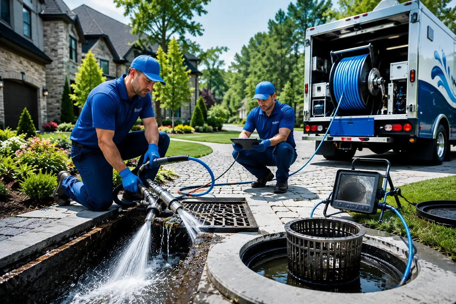 Local outdoor drain cleaning professionals in Martins Creek, PA