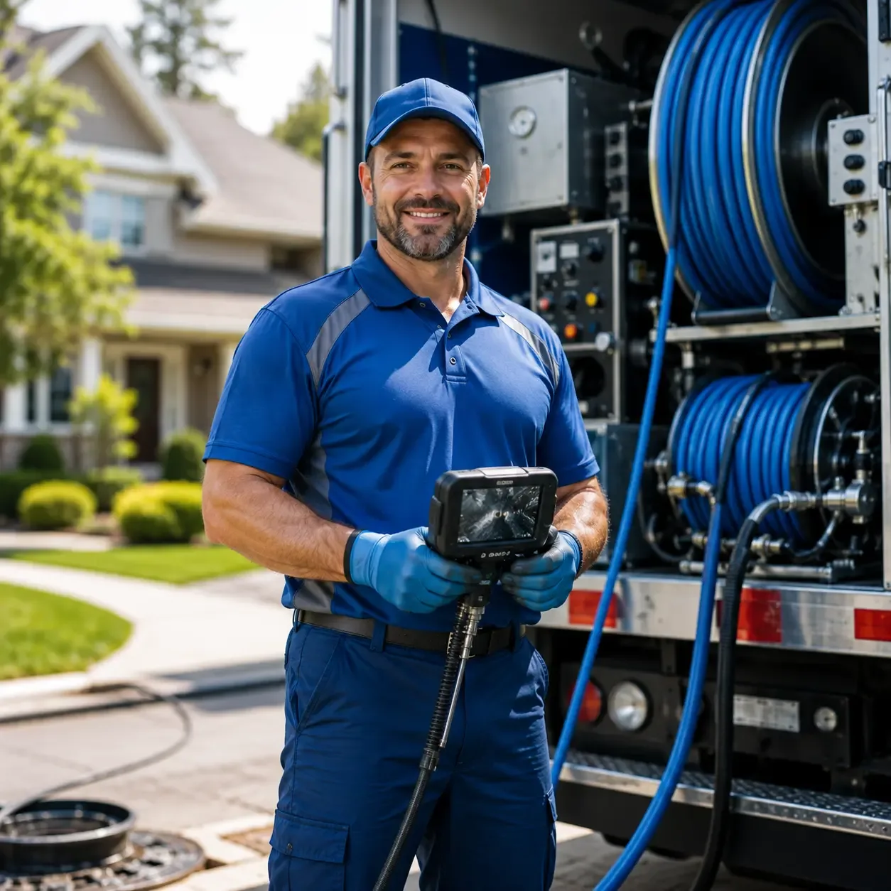 Local outdoor drain cleaning specialists in Martins Creek, PA